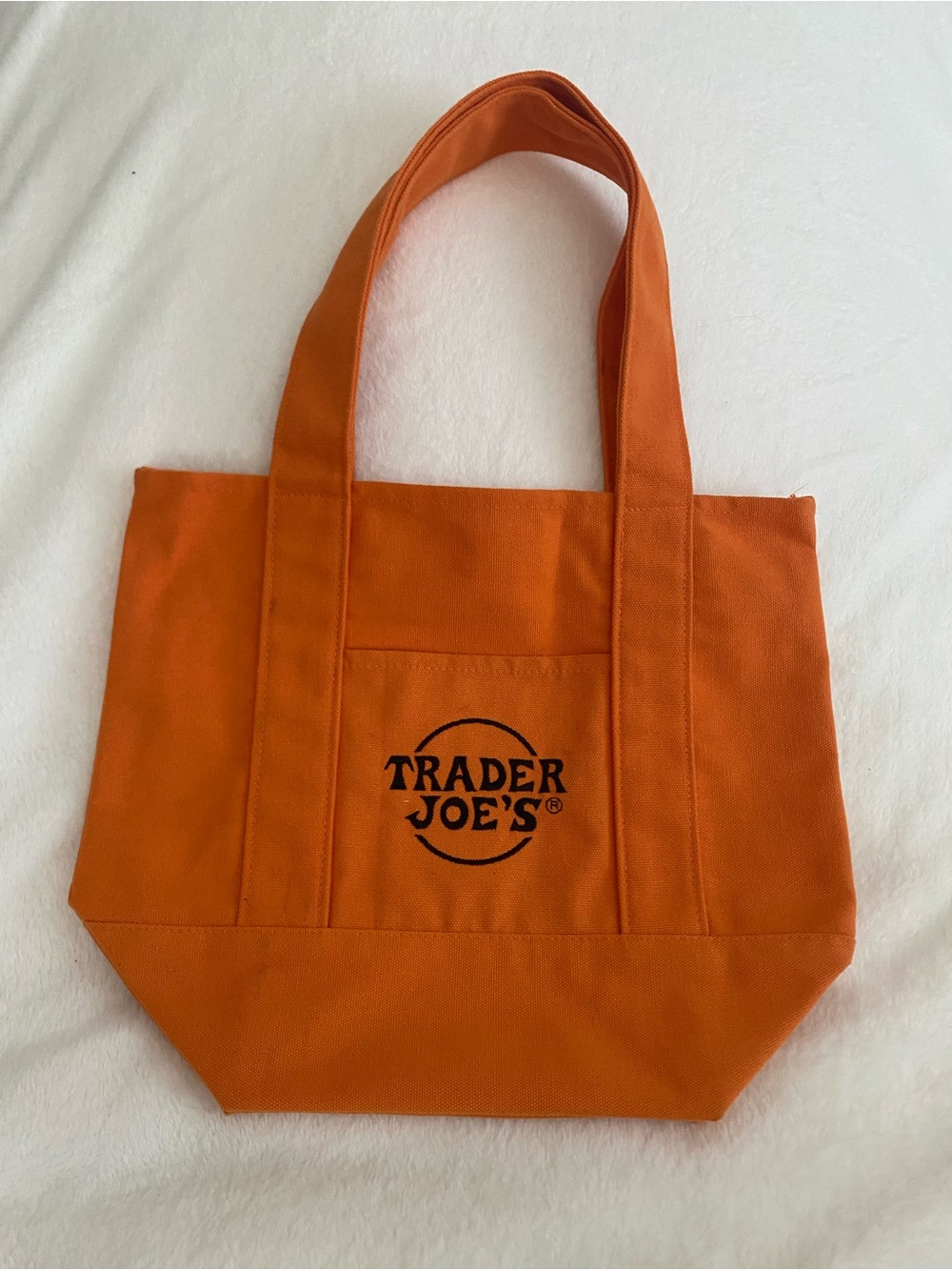 Trader Joe’s Orange Canvas Tote